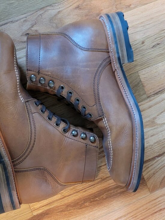 Parkhurst Boots Niagara 602M Moc Toe Veg Retan 8D main image 2